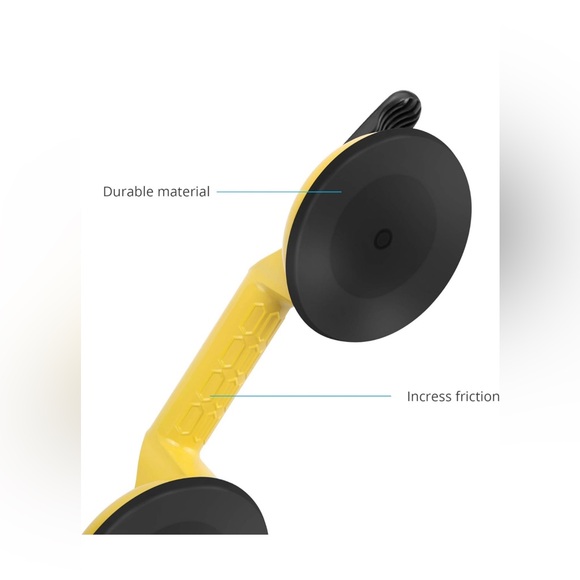 Suction Cups Heavy Duty Vacuum Plate HandleGlass Holder Hooks 2 Lift Large Glass - Picture 3 of 9